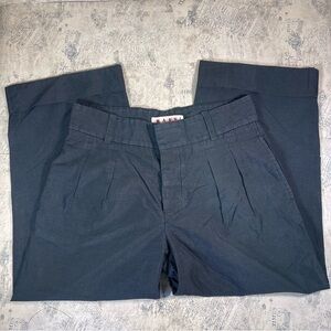 Marni made in Italy 100% cotton capri pants wide legs size 44